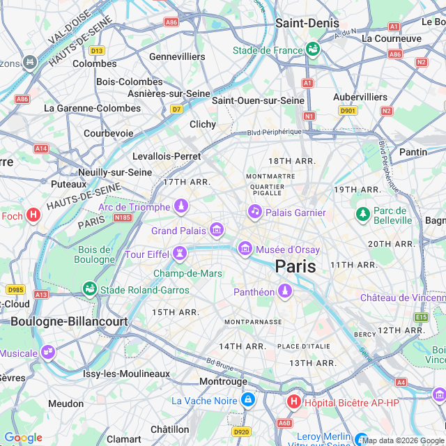 Approximate location