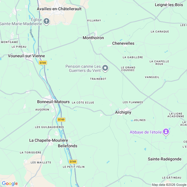 Approximate location