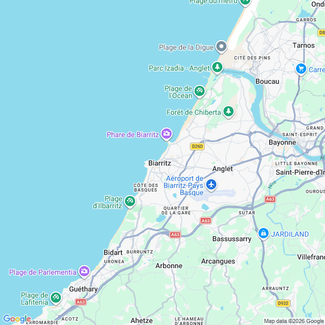 Approximate location