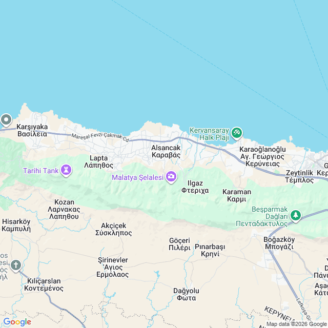 Approximate location