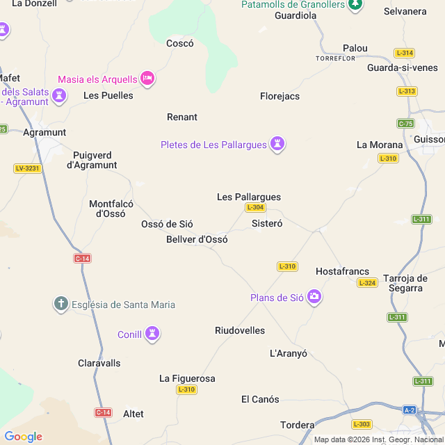 Approximate location