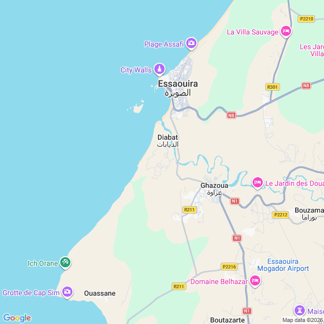 Approximate location