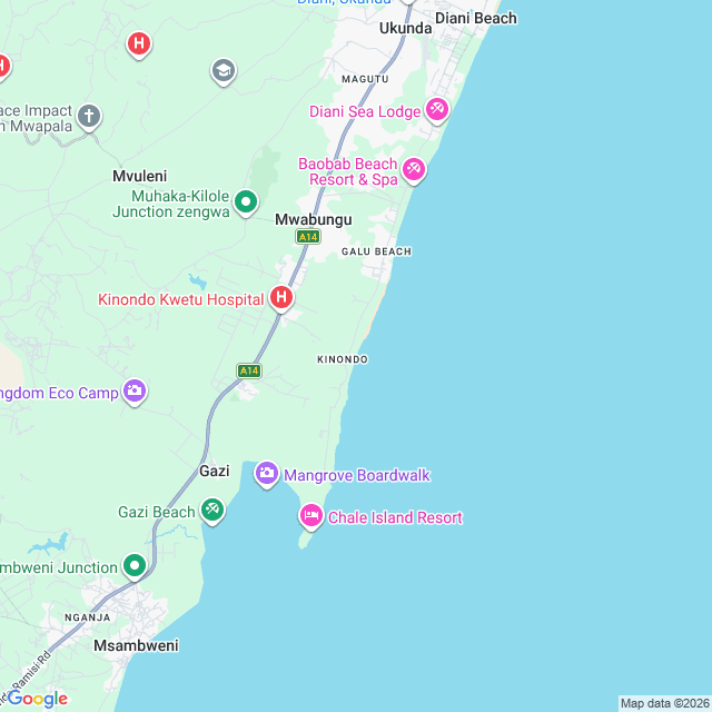 Approximate location