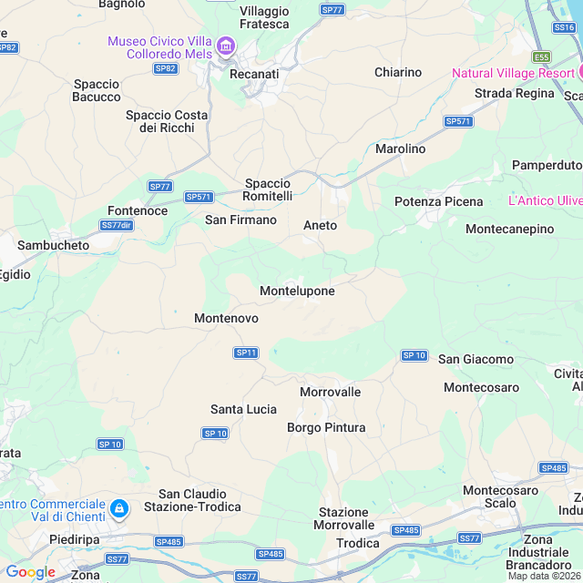 Approximate location