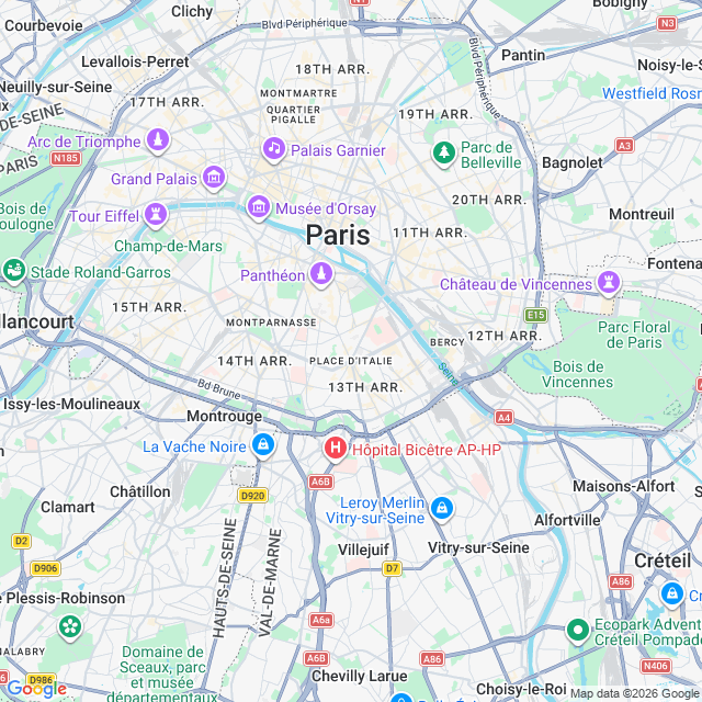 Approximate location