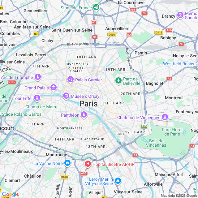 Approximate location