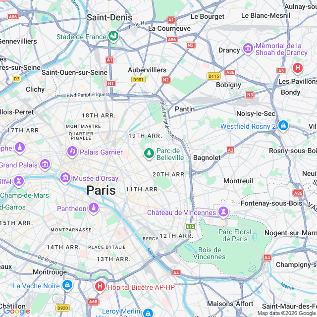Approximate location