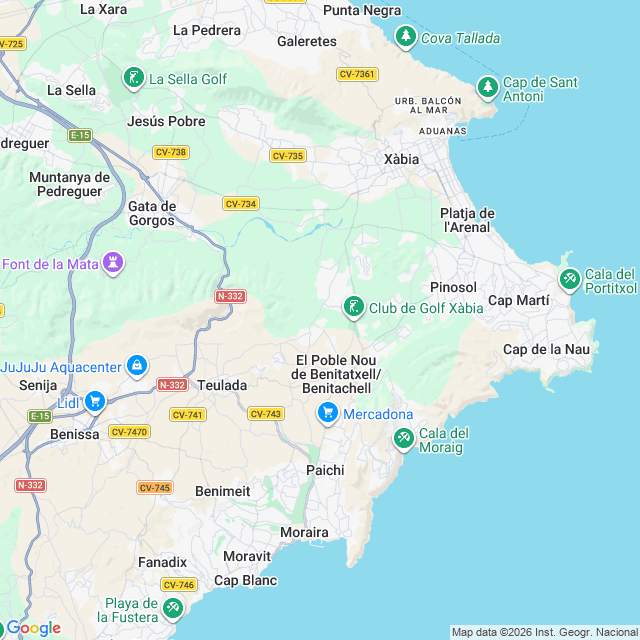 Approximate location