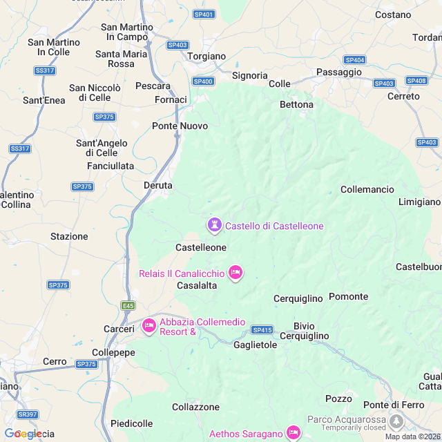 Approximate location
