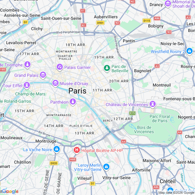 Approximate location