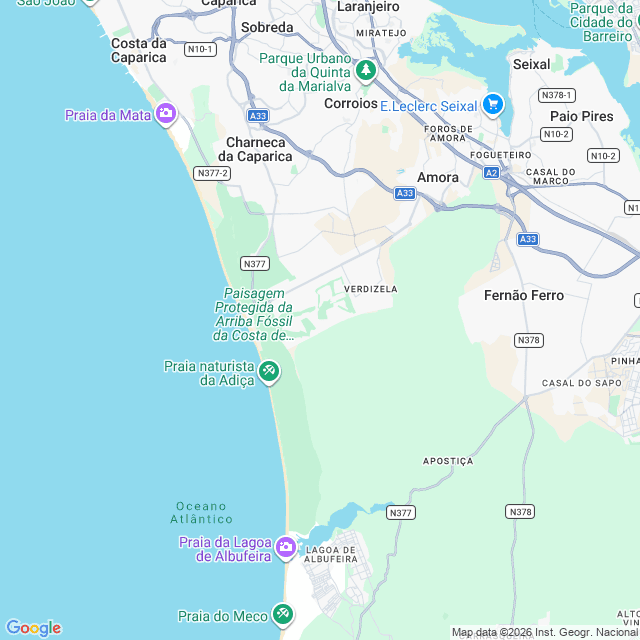 Approximate location