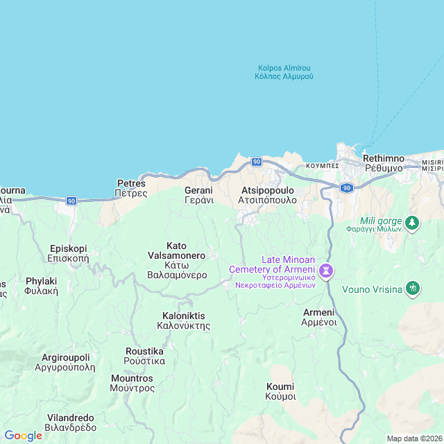 Approximate location