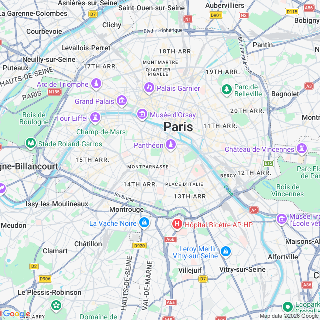 Approximate location