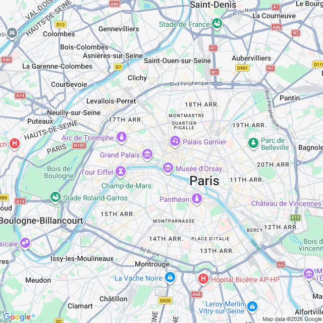 Approximate location