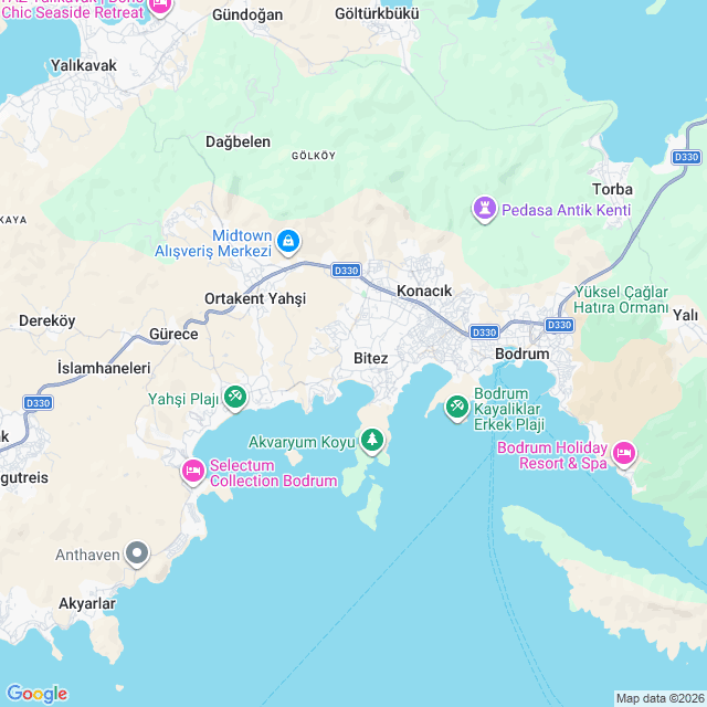 Approximate location