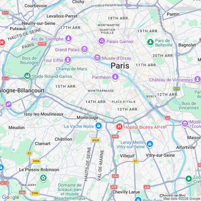Approximate location