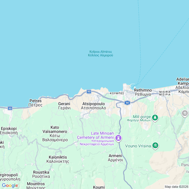 Approximate location