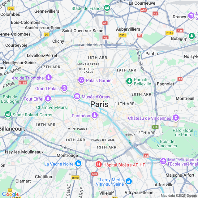 Approximate location