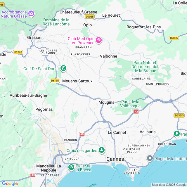 Approximate location