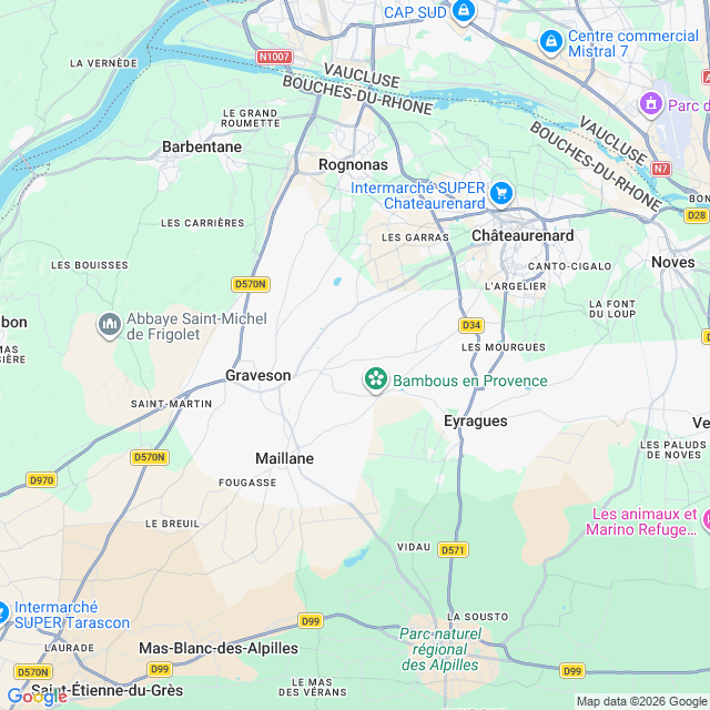 Approximate location