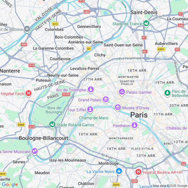 Approximate location