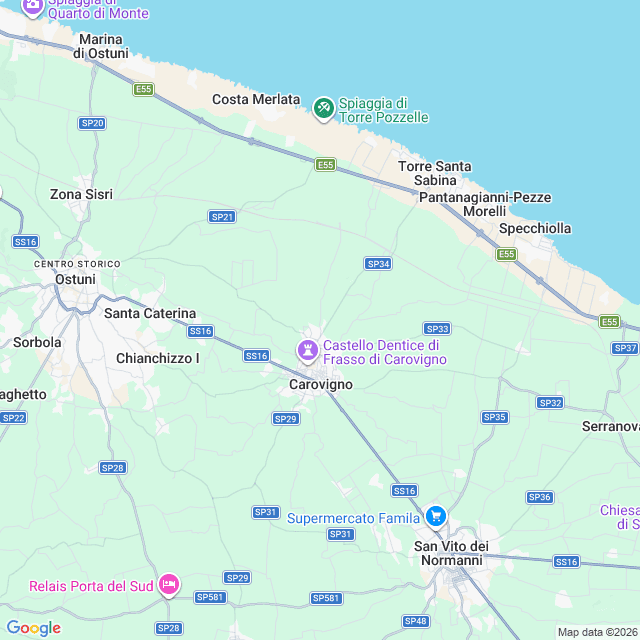 Approximate location