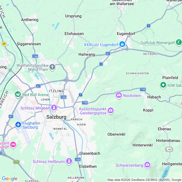 Approximate location