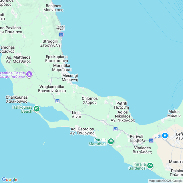 Approximate location