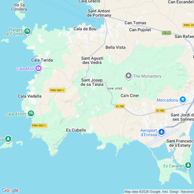 Approximate location