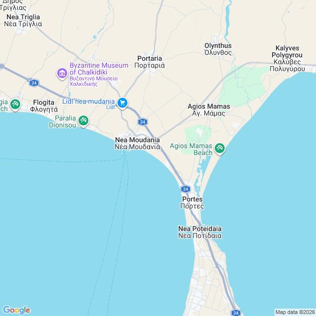 Approximate location