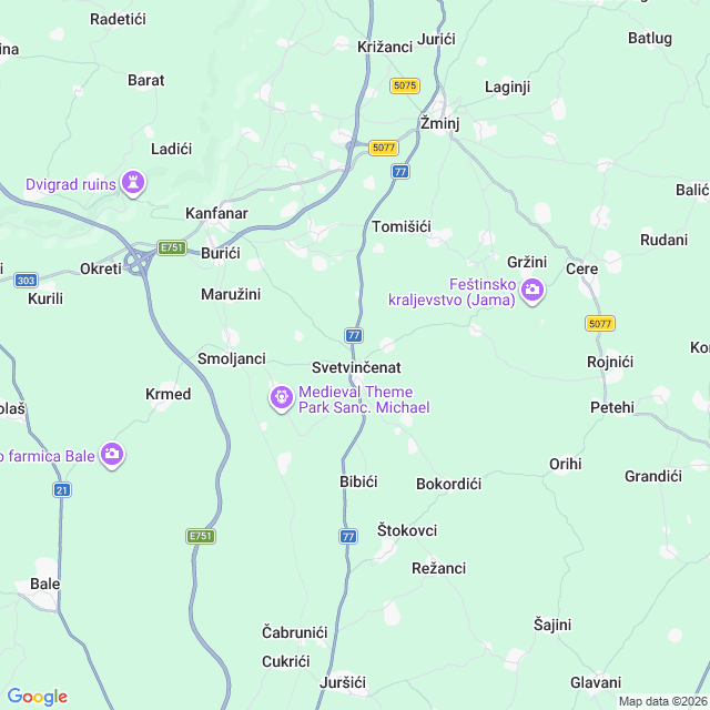 Approximate location