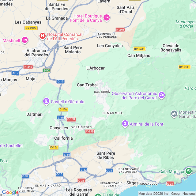 Approximate location