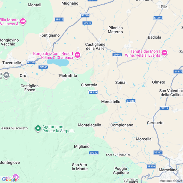 Approximate location