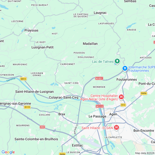 Approximate location