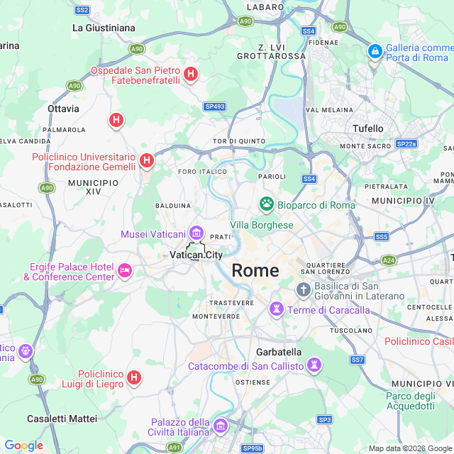 Approximate location
