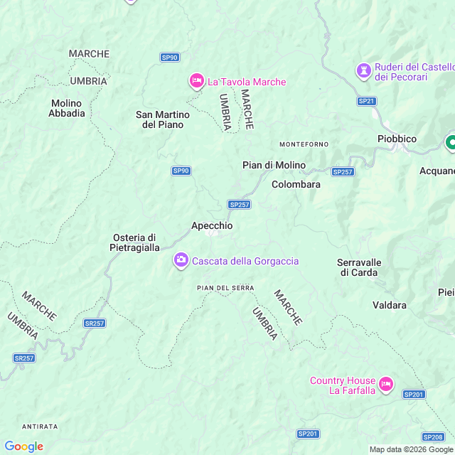 Approximate location