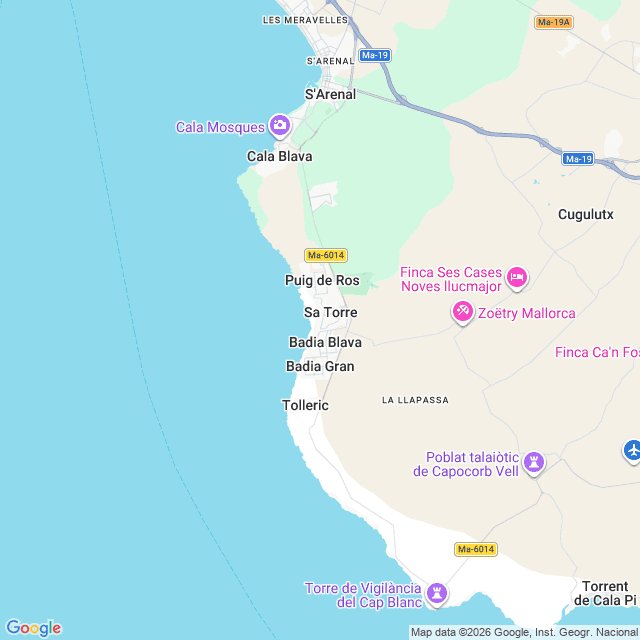 Approximate location