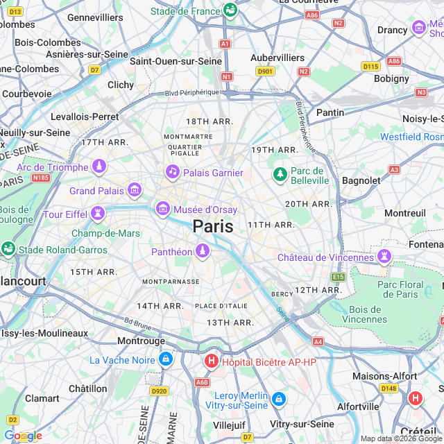 Approximate location