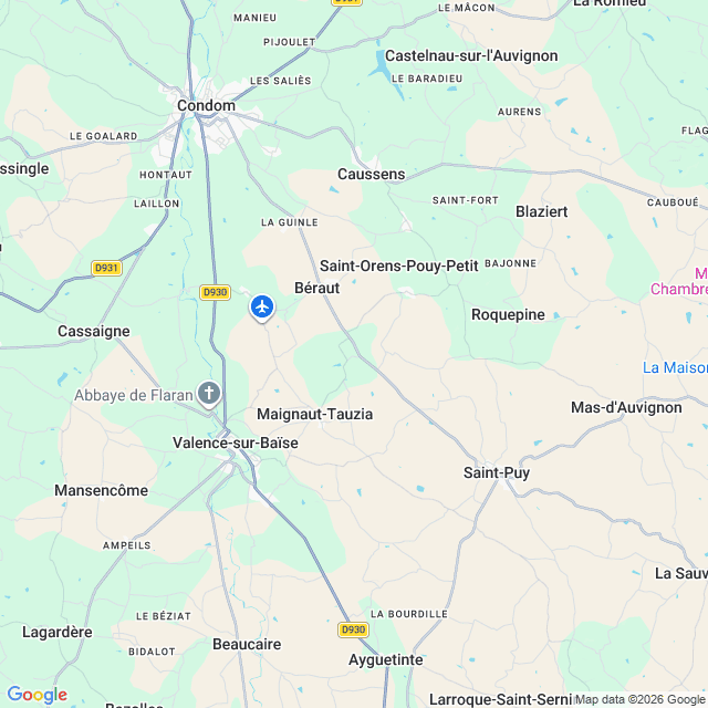 Approximate location