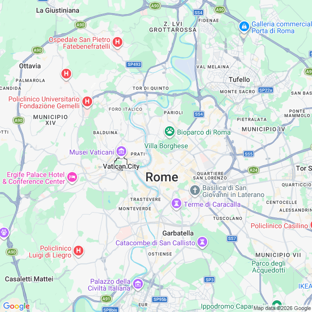 Approximate location