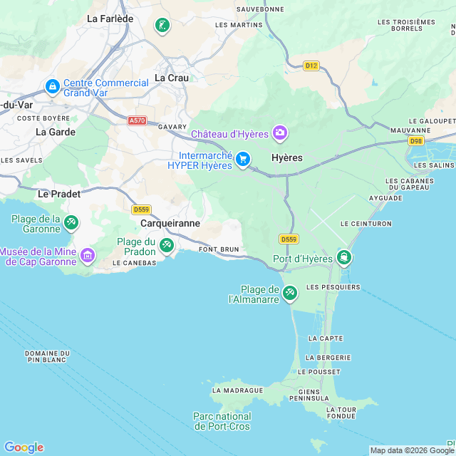 Approximate location