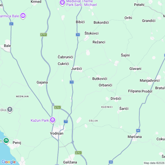 Approximate location