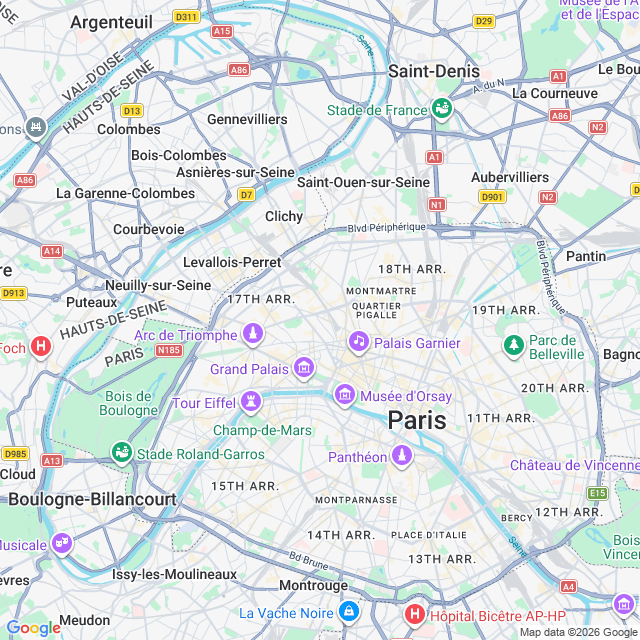 Approximate location