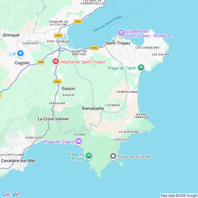 Approximate location