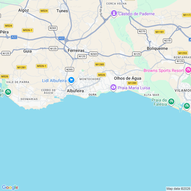 Approximate location
