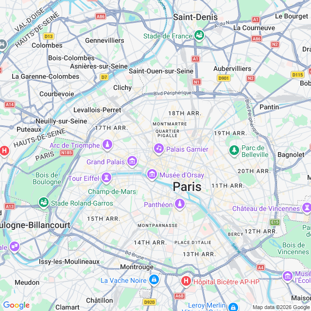 Approximate location