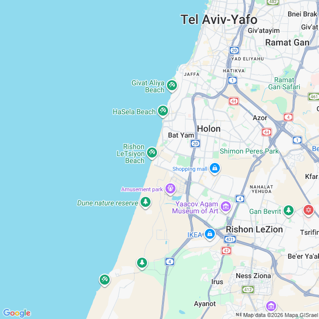 Approximate location