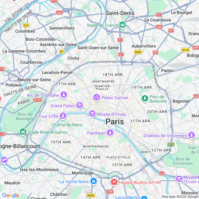 Approximate location