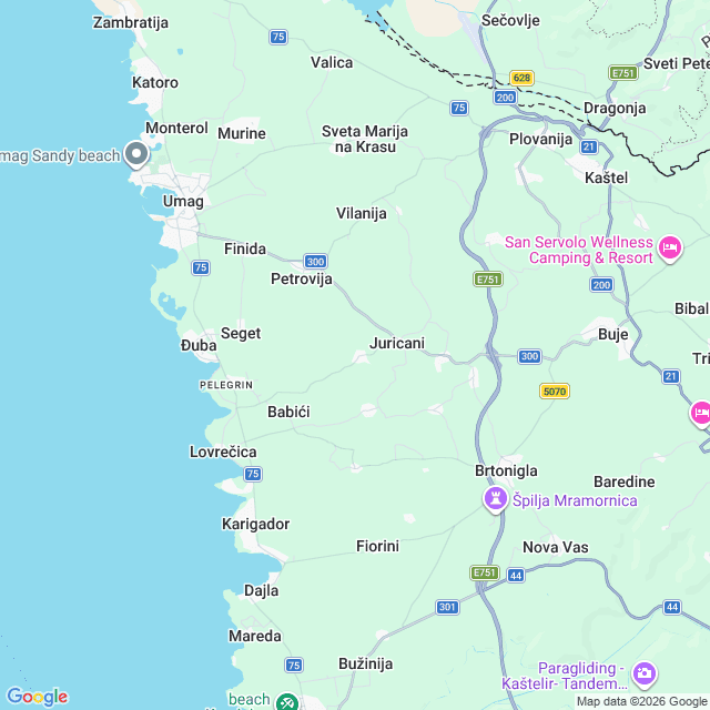 Approximate location