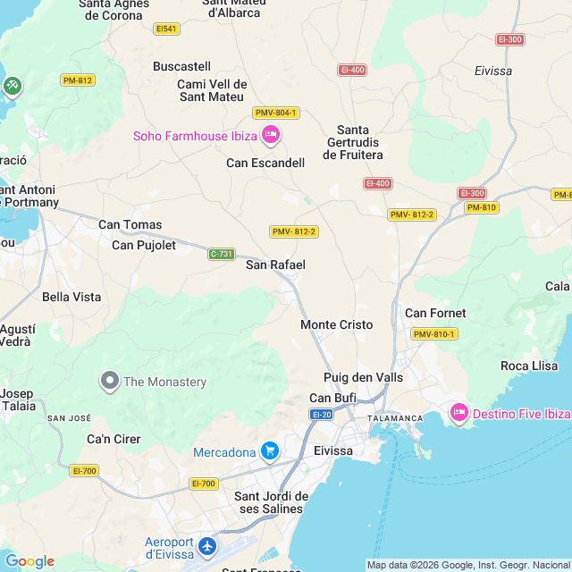 Approximate location
